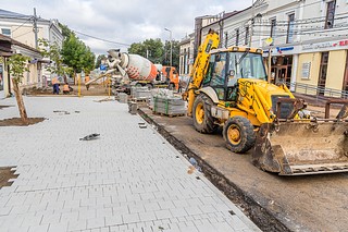 Реконструкция главных улиц