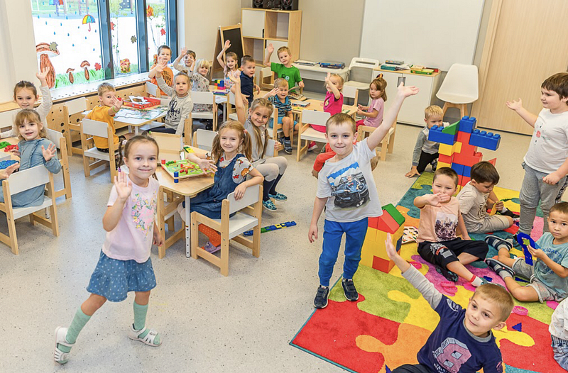Новый детский сад на 350 мест открылся в микрорайоне Одинцово-1