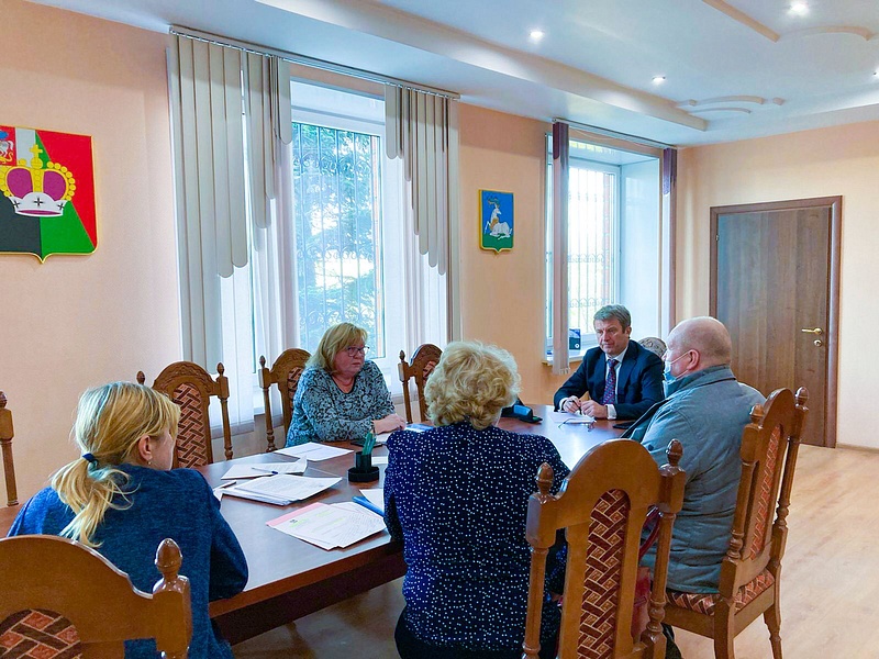 Рабочая встреча с активом города Голицыно, Октябрь