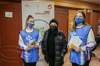 Марина Юденич проверила работу стационарного переписного участка в Успенском