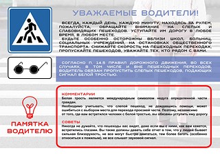 «Месячник «Белая трость», часть 2