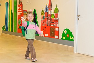 Воспитанница детского сада