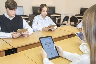 Проведение урока в гимназии