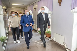 Работы в образовательном учреждении проводились в рамках проекта Инициативного бюджетирования