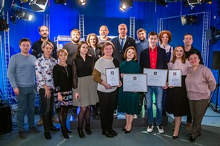 Лариса Лазутина поздравила одинцовский телеканал ОТВ с 20-летием