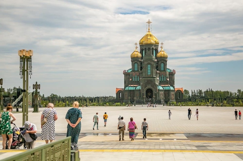 Главный Храм Вооруженных сил РФ в парке «Патриот», Ноябрь