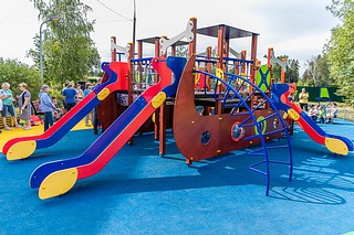В 2022 году в рамках губернаторской программы в Одинцовском округе установят 7 детских площадок