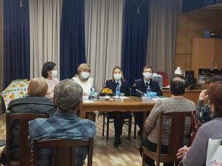 Мероприятие прошло в клубе «Долголетие» в г. Голицыно