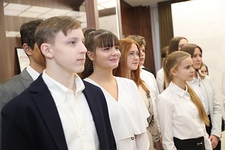Юные жители округа