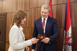 Вручение паспорта