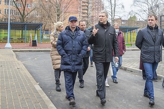 Глава Одинцовского городского округа Андрей Иванов проверил качество выполненного ремонта в новом садике