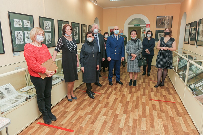 Выставка текст 1, Выставка рисунков «Память о Нюрнберге» открылась в Одинцовском историко-краеведческом музее