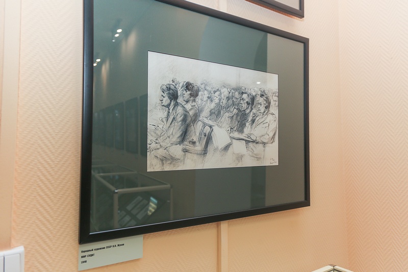 Выставка текст 4, Выставка рисунков «Память о Нюрнберге» открылась в Одинцовском историко-краеведческом музее