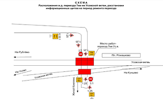 Схема переезда