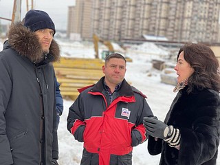 Депутат Мособлдумы от «Единой России» Дмитрий Голубков проверил ход строительства школы и детского сада в густонаселенном микрорайоне Одинцово «Гусарская баллада»