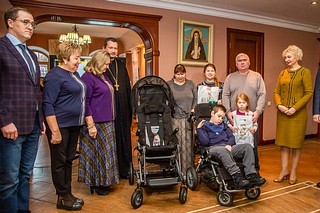 Встреча прошла в Храме Спаса Нерукотворного Образа в селе Усово