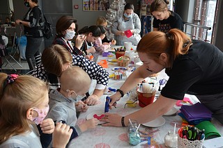 Маленькие гости елок участвовали в мастер-классах