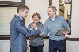 Церемония награждения проходила в Одинцовском парке культуры, спорта и отдыха