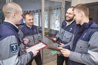 Сотрудники Мособлгаза