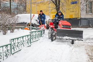 Плановая уборка снега