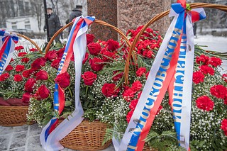 Митинг, посвященный дню начала контрнаступления советских войск в Битве под Москвой, прошел в Одинцово