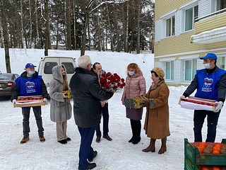 «Витаминная помощь» была оказана Клиническому центру в Звенигороде и инфекционному отделению Одинцовской областной больницы