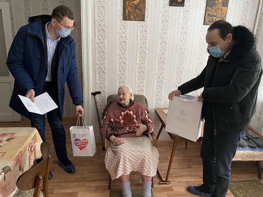 Поддержку представителей старшего поколения местное отделение «Единой России» реализует в рамках соответствующего партийного проекта, Январь