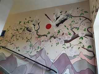 Рисунок в подъезде
