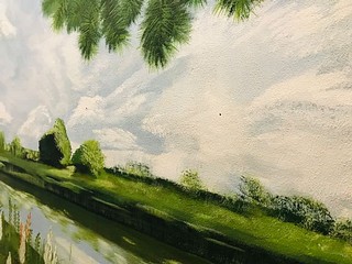 Рисунок в подъезде