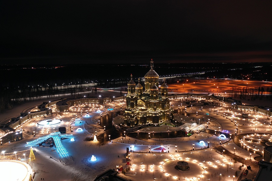 Храм Вооруженных сил РФ, Январь