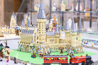 Экспозиция LEGO в музее в Звенигороде
