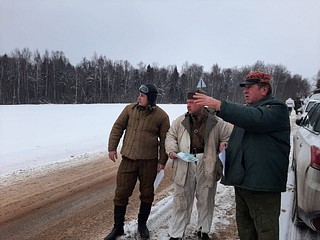 Учебно-тактический выезд проводился на территории Таракановского участкового лесничества