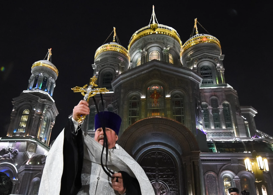 В Главном храме Вооруженных Сил России пройдут праздничные Богослужения и традиционные Крещенские купания, Январь