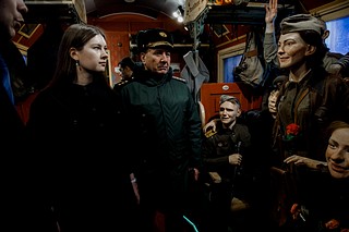 В экспозиции задействованы более 50 видеопроекторов, 18 видеостен, более 140 различных мультимедийных поверхностей