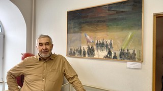 В коллекции Одинцовского историко-краеведческого музея появилась новая картина «Батарея Раевского»