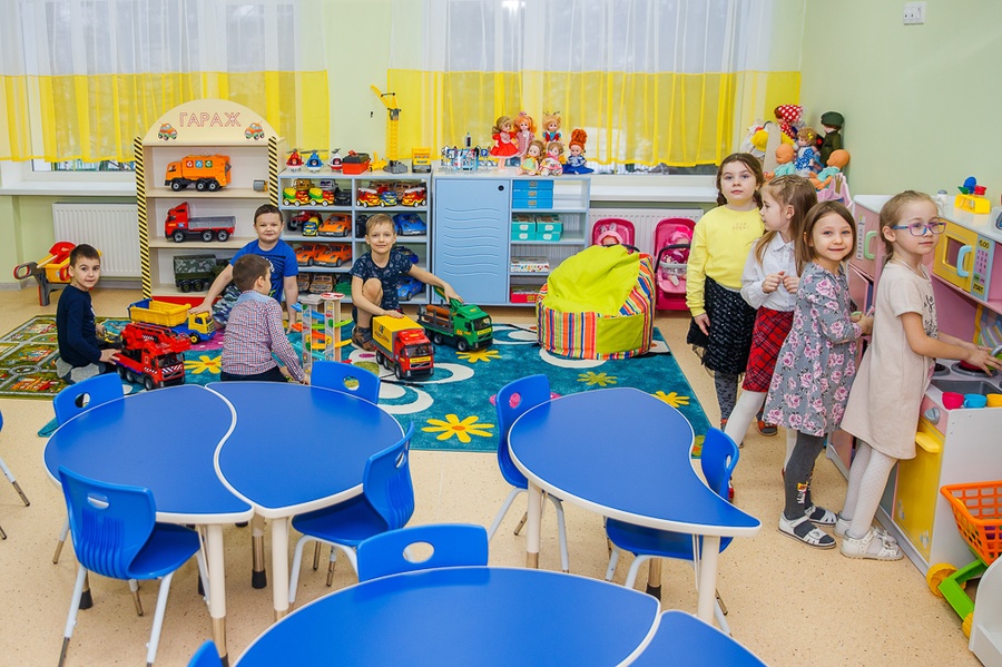 Игровая комната, Глава Одинцовского округа открыл после реконструкции детский сад на Можайском шоссе, 96