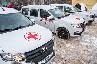 Автомобили будут использоваться для поездок врачей на вызовы к больным