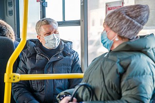 Глава муниципалитета пообщался с пассажирами