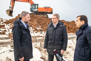 Глава Одинцовского городского округа Андрей Иванов проверил ход рекультивации полигона ТКО «Часцы» и провел совещание с подрядной организацией, которая работает на объекте