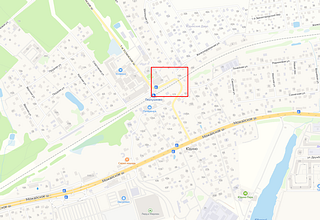 Местоположение переезда на карте