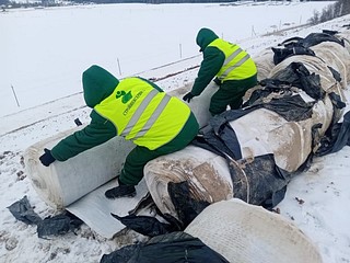 Специалисты Минэкологии Московской области проинспектировали ход работ по рекультивации закрытых полигонов ТКО, которые ведутся в рамках федерального проекта «Чистая страна» нацпроекта «Экология»