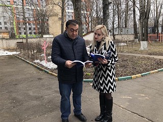 Одинцовские партийцы посетили школу для детей с ОВЗ «Надежда»