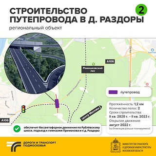 Строительство путепровода в д. Раздоры
