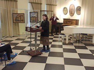 В младшей группе первое место заняла ученица Одинцовской СОШ № 17 Гаяне Абакян, на втором месте Ульяна Миславская из Одинцовской гимназии № 4, дипломом третьей степени отмечена ученица Горской средней школы Ульяна Кожевникова