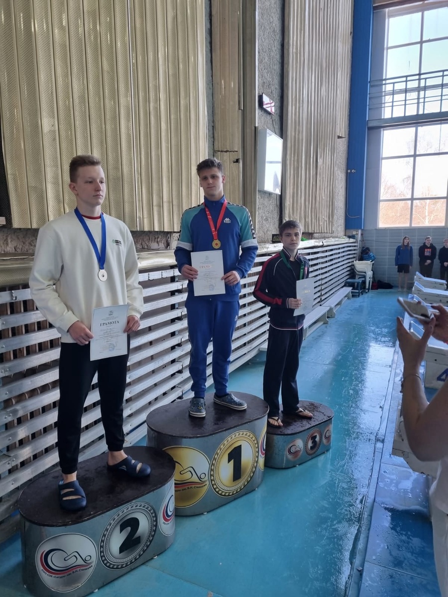 Одинцовские пловцы представили муниципалитет на соревнованиях в городе Раменское, Март