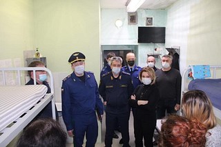 Уполномоченный по правам человека в Московской области Екатерина Семёнова совместно с прокурором Московской области Сергеем Забатуриным посетили с рабочим визитом СИЗО-11 в городе Ногинск