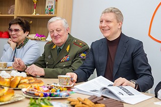 Глава Одинцовского городского округа Андрей Иванов провел встречу с представителями ветеранского сообщества Звенигорода