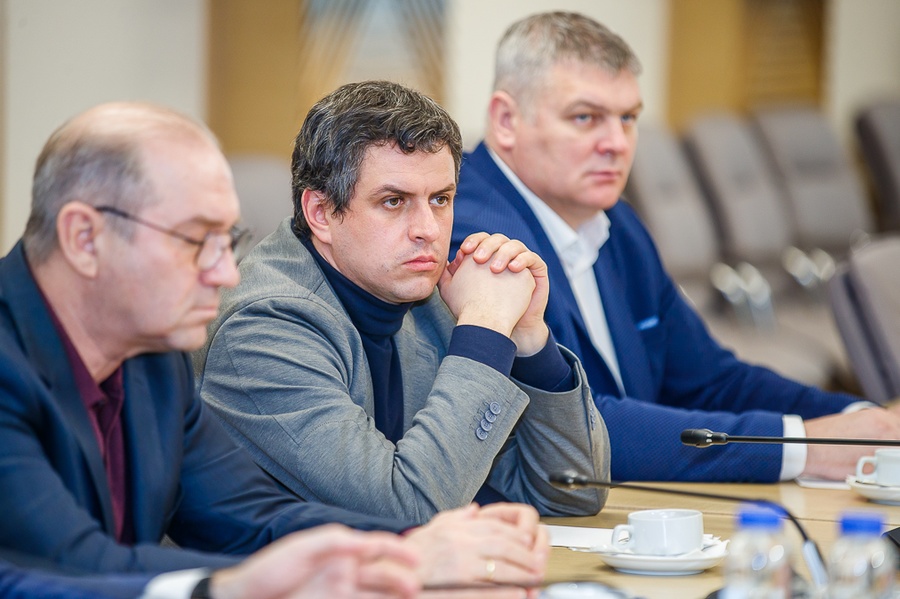 Представители малого и среднего бизнеса округа, Андрей Иванов провел встречу с представителями малого и среднего бизнеса Одинцовского городского округа
