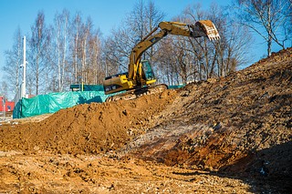 Ход реконструкции стадиона «Спартак» в Звенигороде