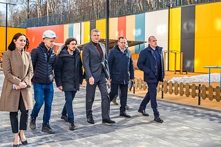 Также глава Одинцовского городского округа проверил ход строительства образовательного центра на 825 мест в ЖК «Спутник»